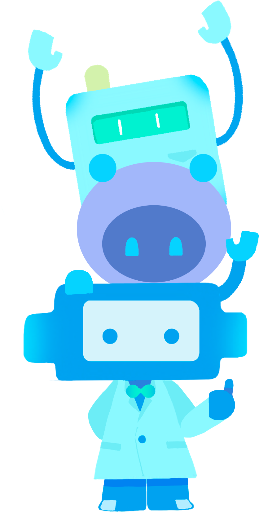 BIT-LLM Robot Mascot